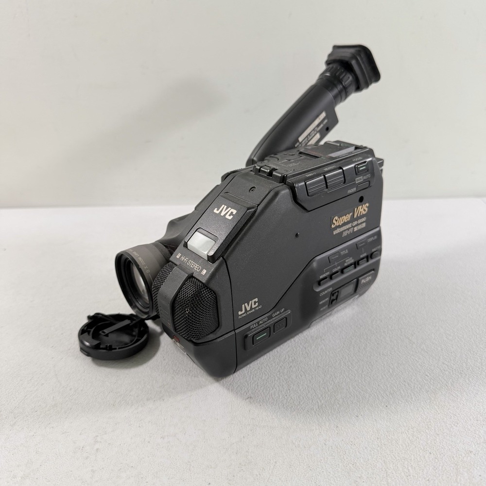 JVC GR-SX90U Compact Super VHS VHS-C Camcorder Video Camera AS IS UNTESTED